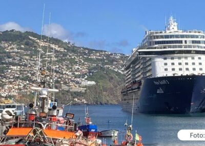 Mein Schiff 3 von TUI Cruises auf Madeira