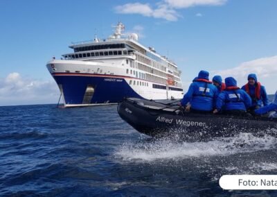 Zodiacfahrt mit der HANSEATIC nature