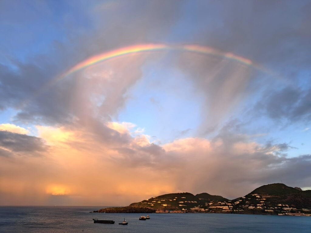 Regenbogen auf Domenica