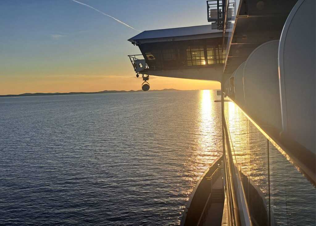 Blick in den Sonnenaufgang