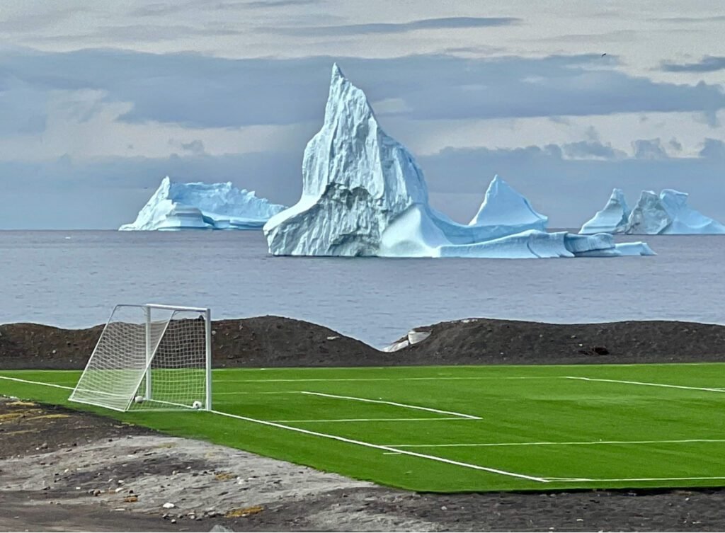 der faszinierenden Fußballplatz der Welt
