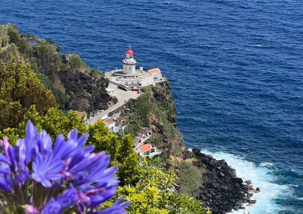 Blüte und Leuchtturm