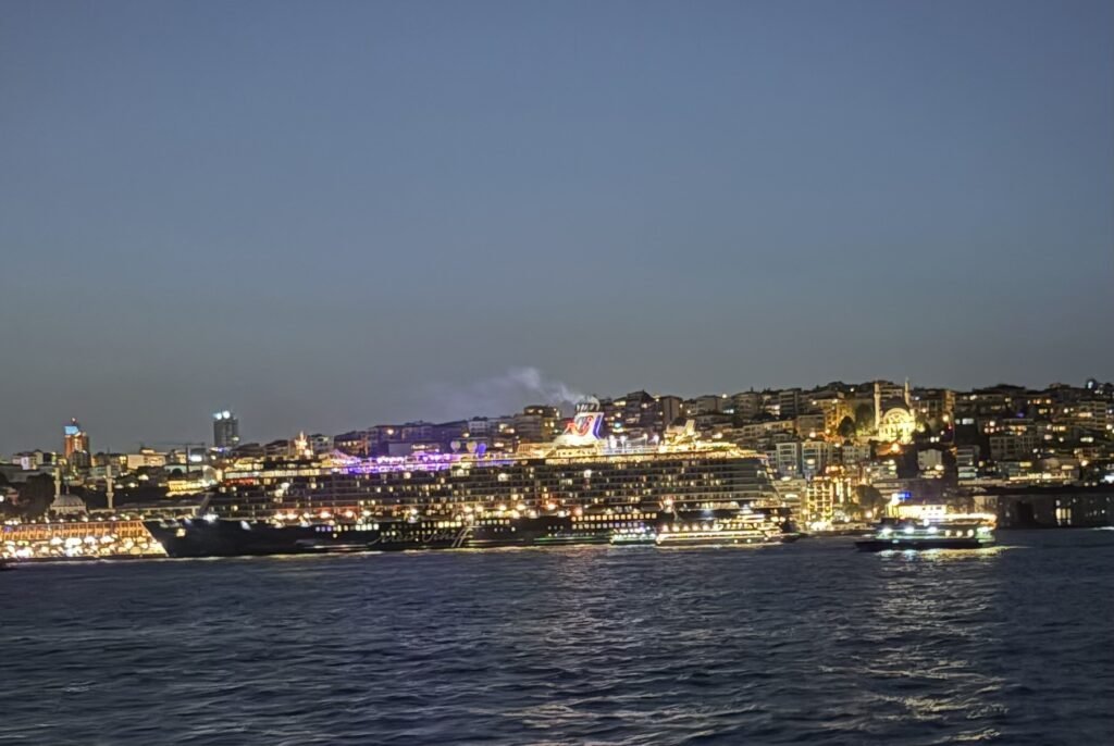 Lichtermeer in Istanbul
