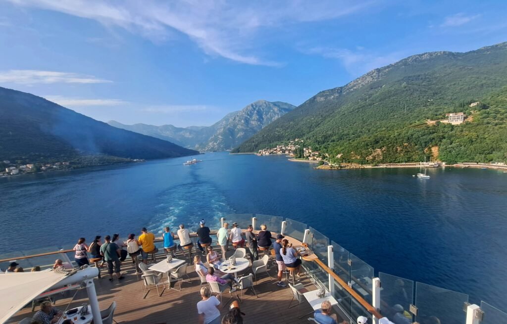 Ausfahrt von Kotor, Montenegro