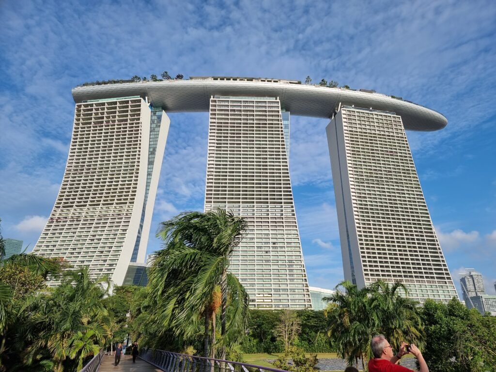 Marina Bay Sands Hotel in Singapur