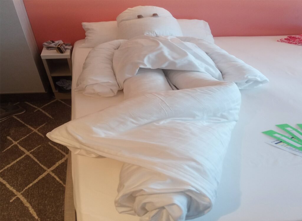 Besuch im Bett