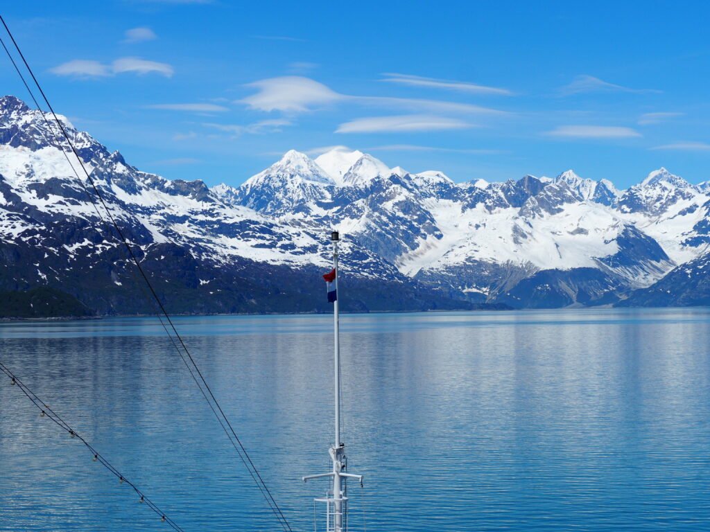 Einfahrt Glacier Bay Nationalpark Alaska