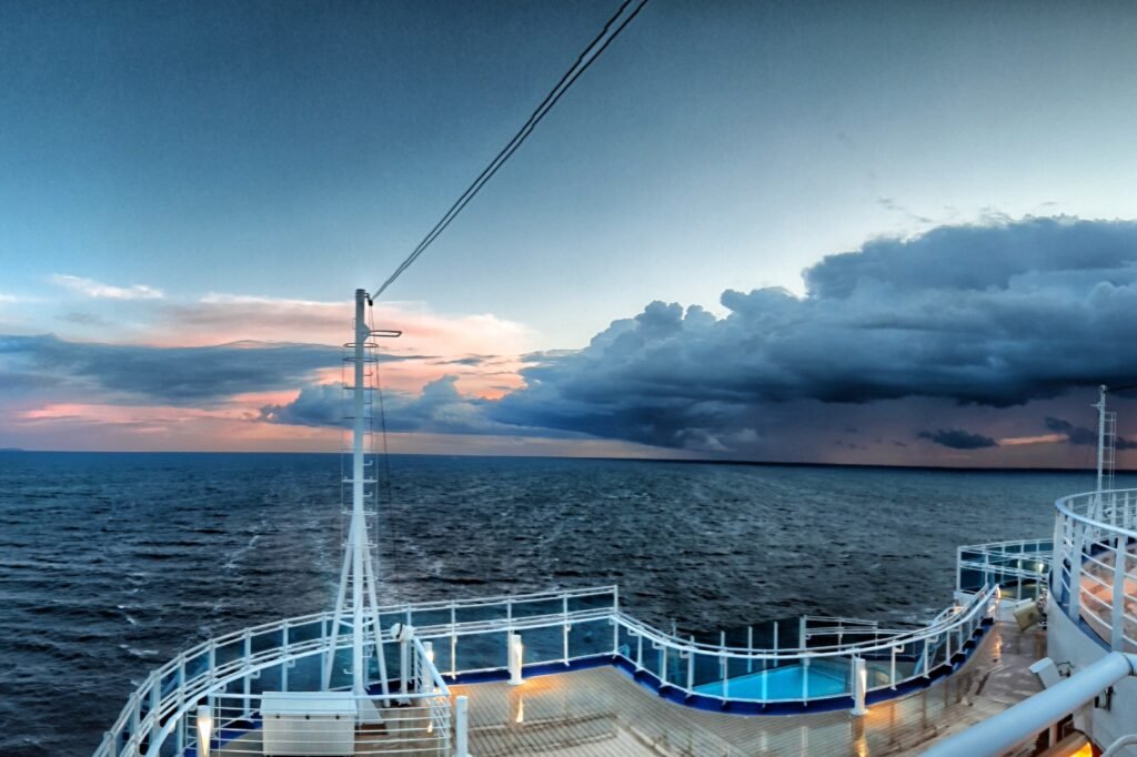 Sonnenuntergang über der Ostsee